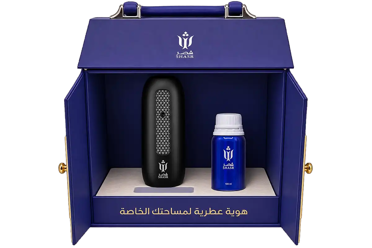 1 بوكس جهاز تعطير الغرف + زيت عطري (فخم) - الصورة 1